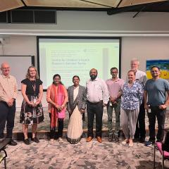 The Children’s Intensive Care Research Program (ChIRP) hosted Dr Ebor Jacob James, Professor Jayashree Muralidharan, and Dr Jhuma Sankar as part of a unique Australia-India partnership.